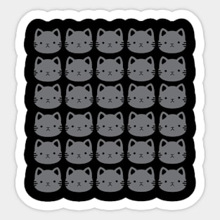 Patron cat kawaii Sticker